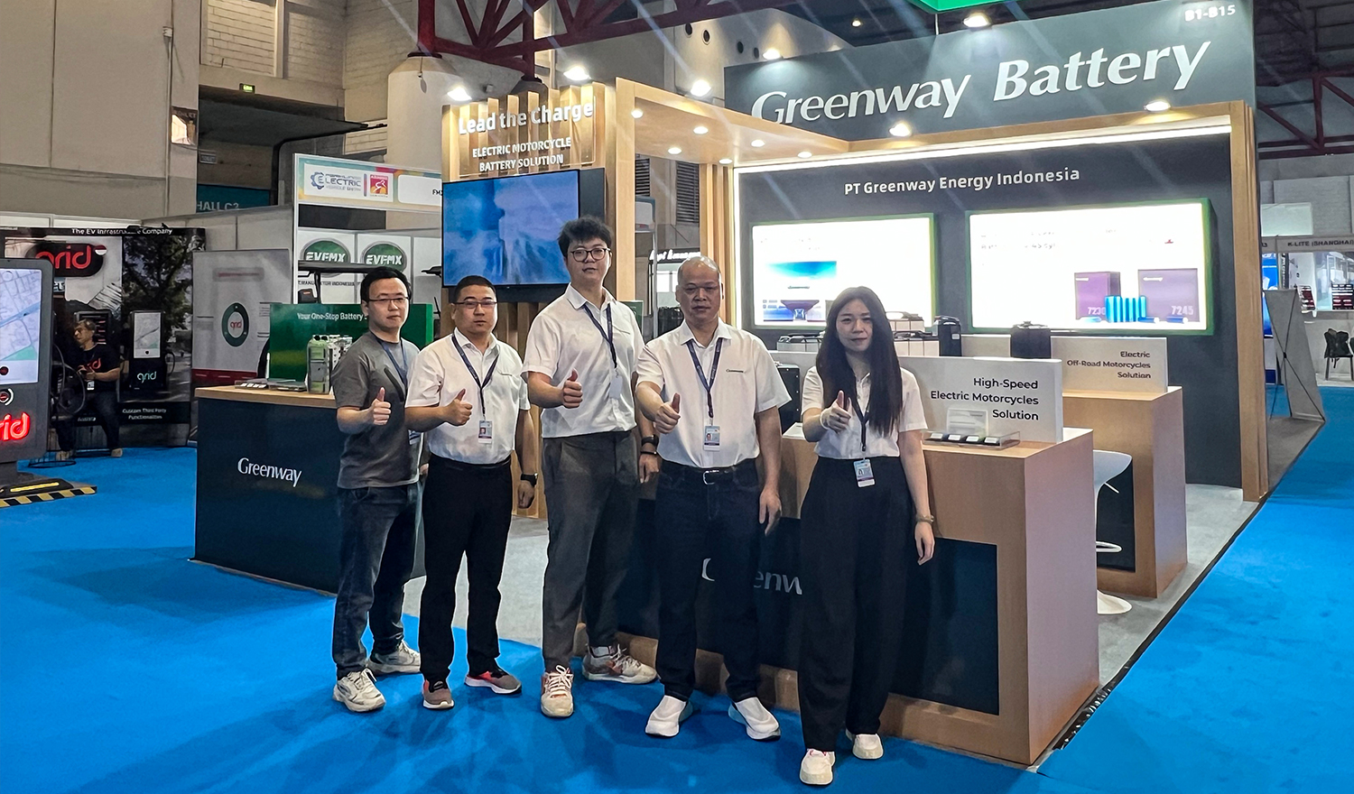 博力威以硬核技术 + 本土智造闪耀印尼电动车展览会PEVS 展
