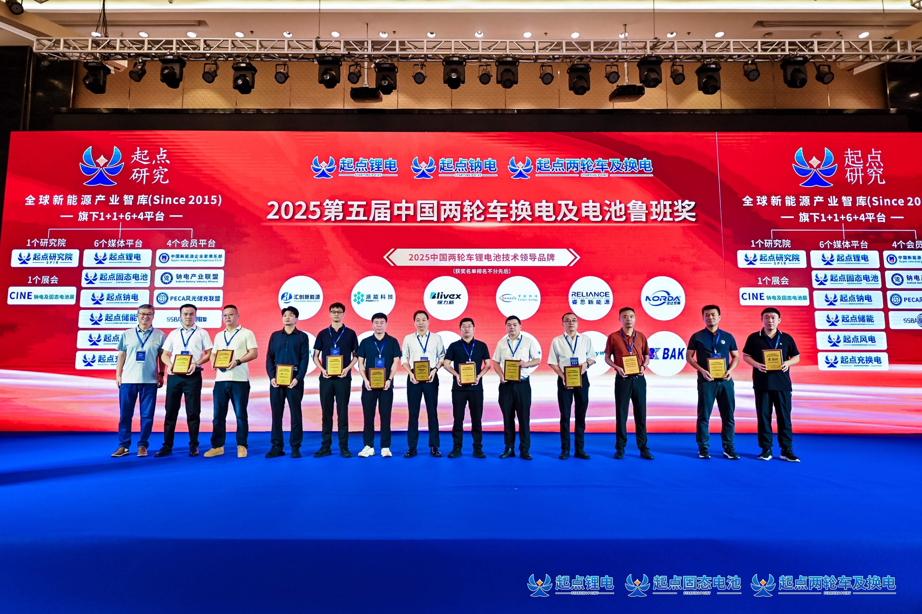 博力威荣膺 2025 中国两轮车锂电池技术领导品牌